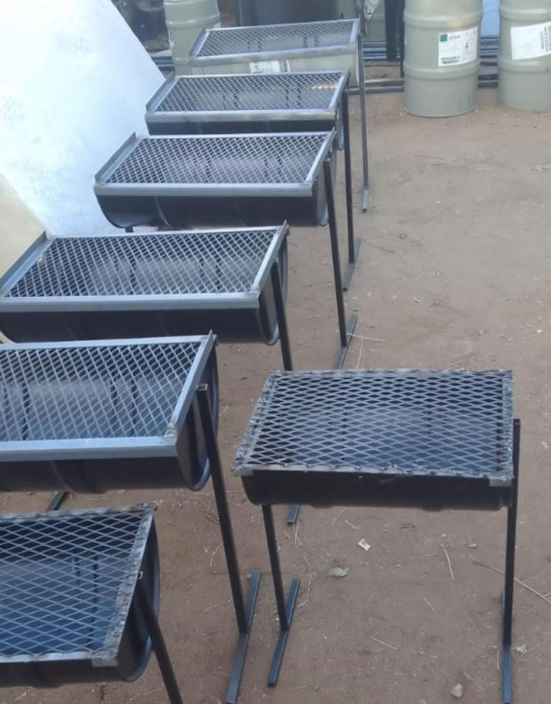Steel Outdoor Braai  stand