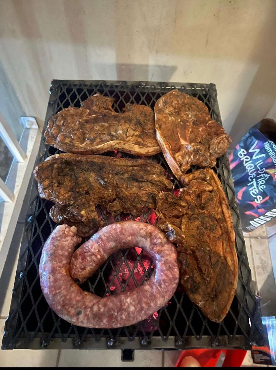 Steel Outdoor Braai  stand